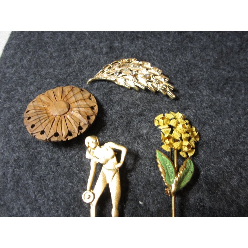 brooches 4 vintage, SET #15
